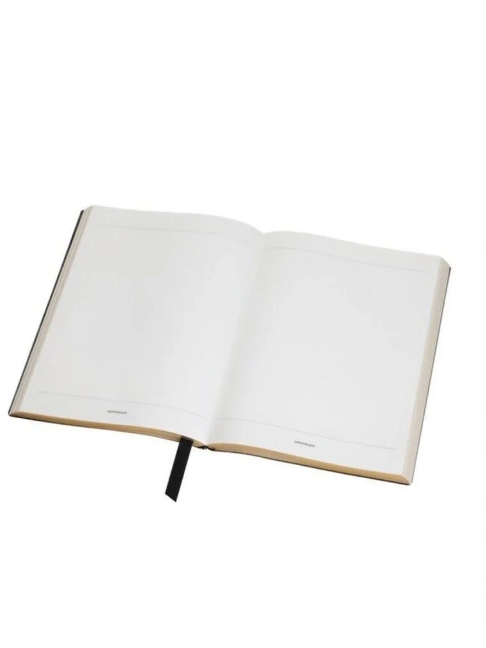 Montblanc Notebook #146 Pony Hair Tiger Premium Paper Blank Gold Cut Notebook